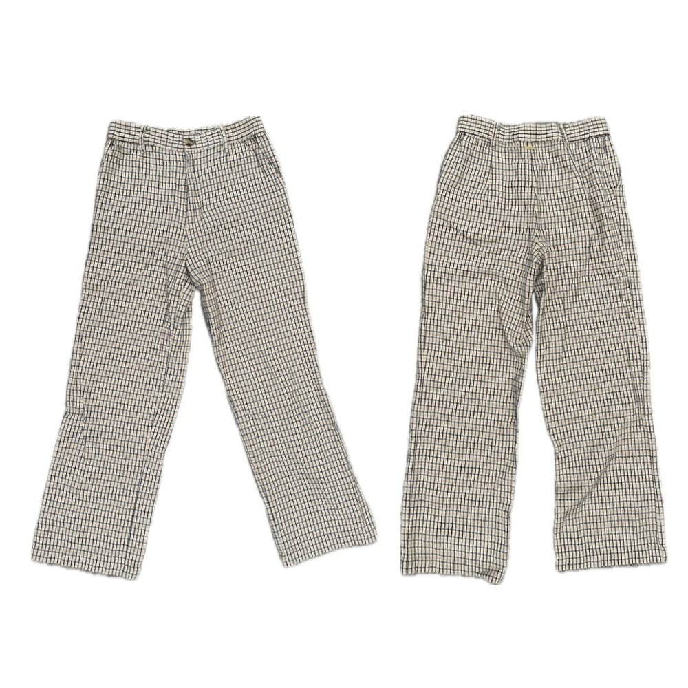 Billabong Plaid Wide-Leg Pants